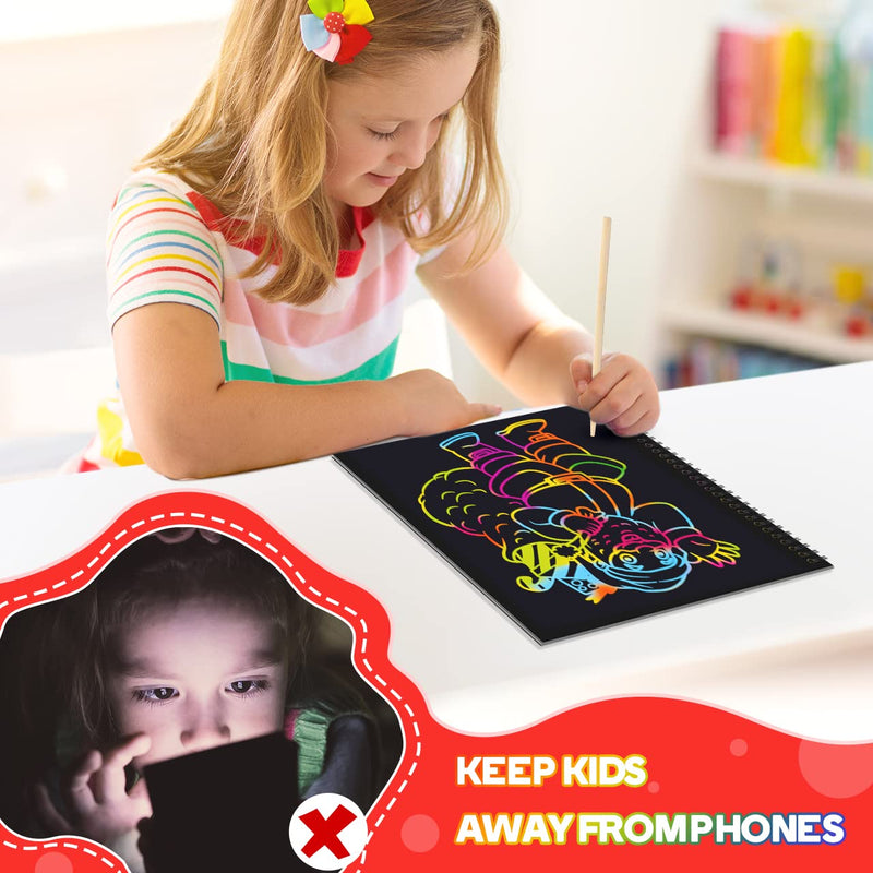 3-10 Year Old Girls Gifts, Scratch Art Unicorn Gifts for Girls Toys for 3-12 Year Old Girls Toys Age 3-12 Easter Gifts for Kids Gifts for 3-9 Year Old Girls Birthday Presents Craft Kits for Kids Toys - Gift Guide