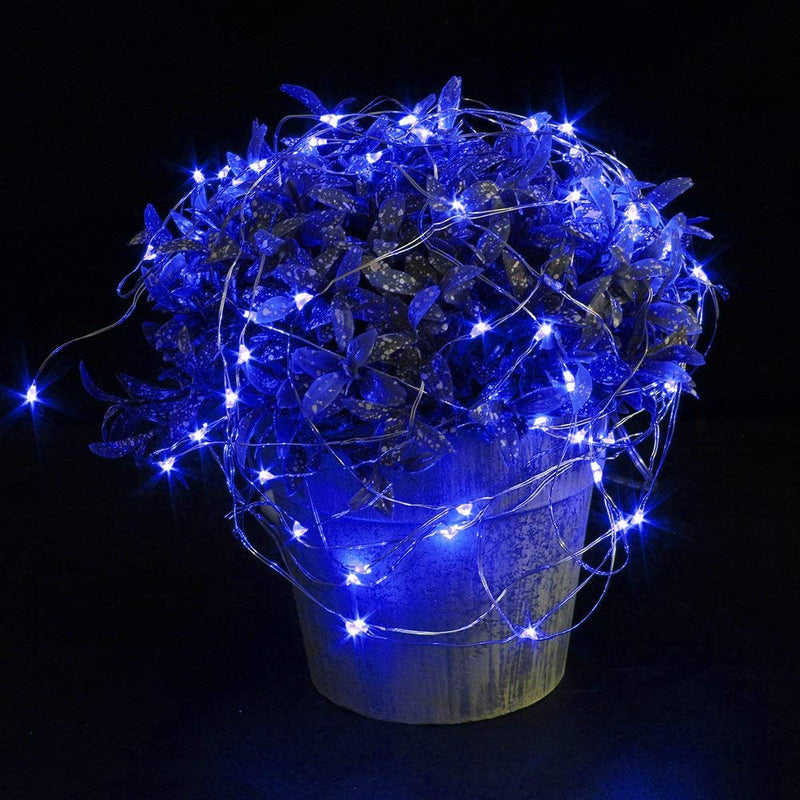 BOLWEO String Lights,10Ft/3M 30LEDs,Copper Wire Fairy Decor Battery Powered Lights for Christmas New Year's Eve Indoor Outdoor Decoration,Blue - Gift Guide