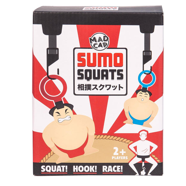 Sumo Squats! The Original Sumo Squat, Hook & Race Party Game. Family Fun Games. Compete With Friends. Funny Novelty Games. Great Hen Party Games. Team Building Group Games. Party Games For Adults