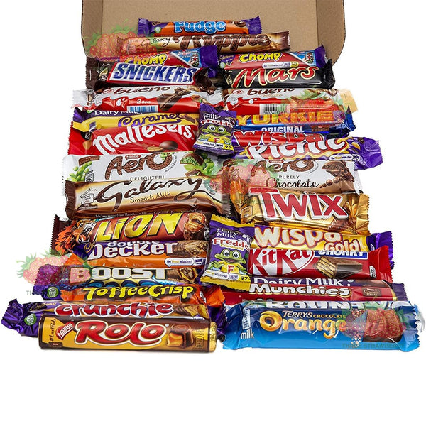 The Ultimate Hand Boxed Luxury Chocolate Hamper, 31 Different Full Size Bars - Gift Guide