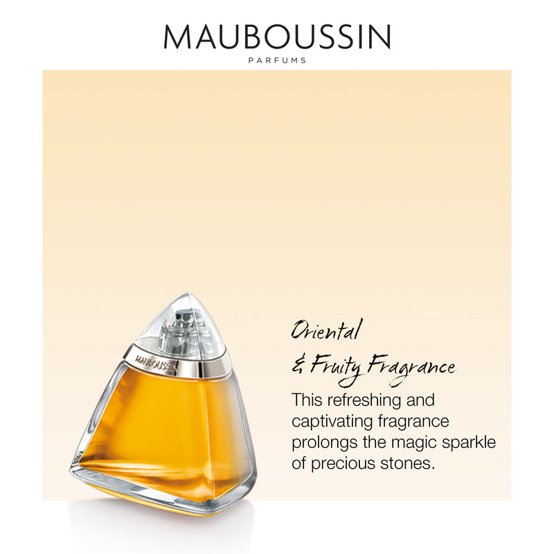 Mauboussin - Original Femme 100ml (3.3 Fl Oz) - Eau de Parfum for Women - Oriental & Fruity Scents