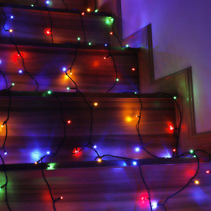 YOSION 10M LED String Fairy Lights On Dark Green Cable with Various Light Effects, Ideal for Christmas Tree, Xmas, Party,Wedding,ETC (Multi-Colored, 100 LEDs) - Gift Guide