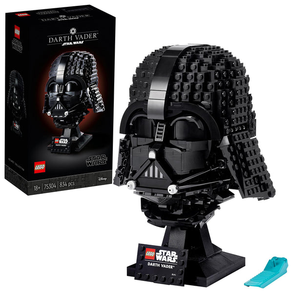 LEGO Star Wars Darth Vader Helmet Set, Mask Display Model Kit for Adults to Build, Gift Idea for Men, Women, Him or Her, Collectible Home Decor Model 75304