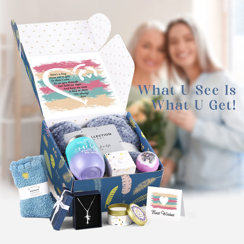 Yolidas Gifts for Women, Care Package for Women, Wife, Girlfriend, Sister, Her, Birthday Gifts for Women, Christmas, Valentine's Day Gift Basket for Women, Spa Gift Basket Set Gifts for Women - Gift Guide