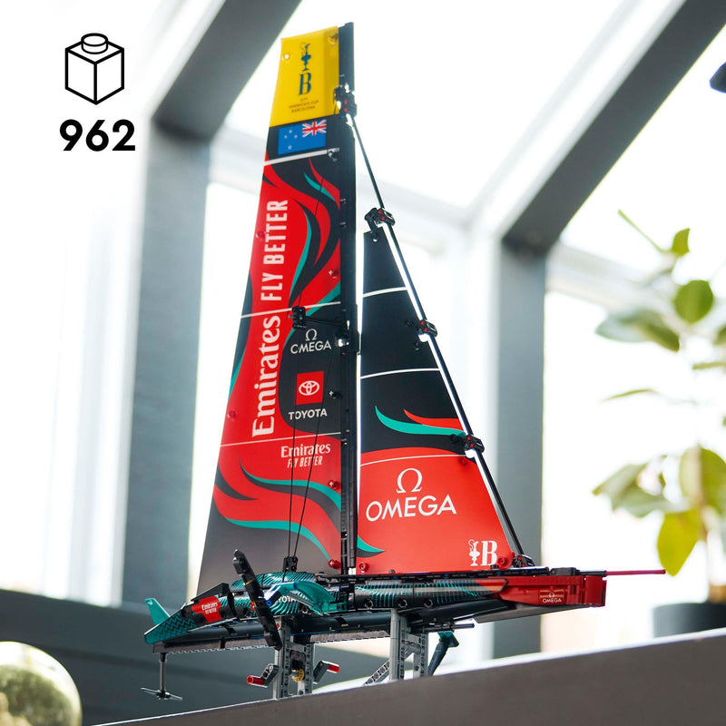 LEGO Technic Emirates Team New Zealand AC75 Yacht Building Set, Sailing Boat Model Kit for Adults to Build, Great for Home or Office Decor, Gift for Men, Women, Him or Her 42174