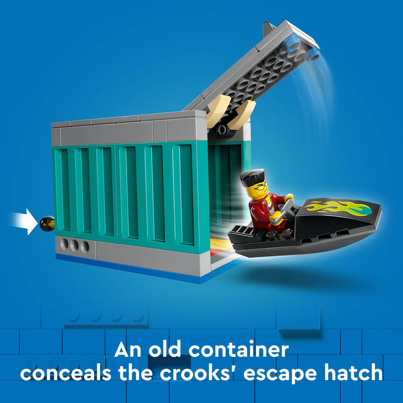 LEGO City - Police Speedboat and Crooks' Hideout (60417)