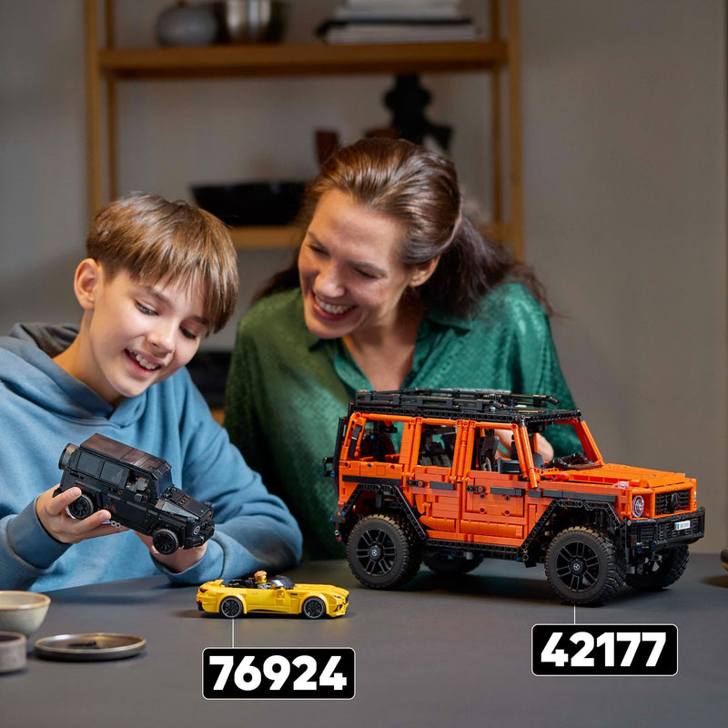 LEGO Technic Mercedes-Benz G 500 PROFESSIONAL Line Building Set, Model Car Kit for Adults to Build, Collectible 4X4 Off-Road Vehicle, Gift for Men, Women, Him or Her 42177