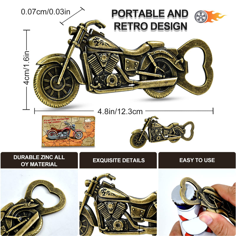 Novelty Christmas Gifts for Men Dad - Unique Motorbike Beer Gifts for Men Dad Him Brother Uncle Grandad Husband Christmas Stocking Fillers Birthday Gifts Secret Santa Xmas Small Gifts Advent Calendar