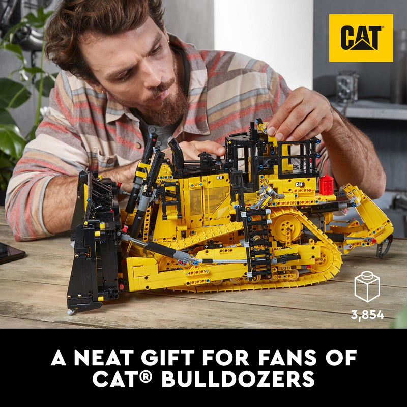 LEGO Technic App-Controlled Cat D11 Bulldozer 42131 Building Set for Adults (3,854 Pieces)