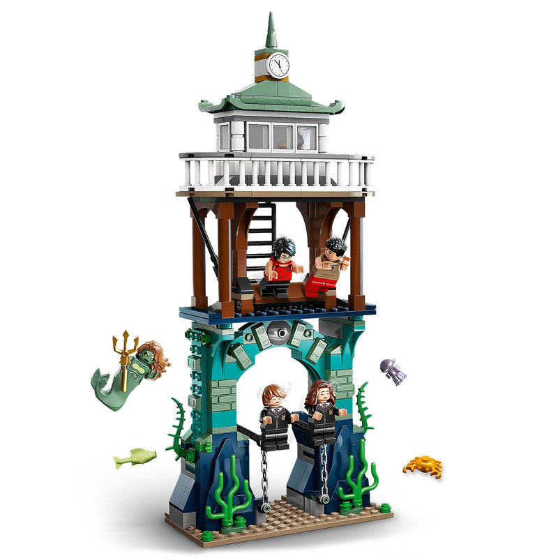 LEGO Harry Potter Triwizard Tournament: The Black Lake, Goblet of Fire Building Toy Playset for Kids, Boys & Girls with Boat Model and 5 Minifigures 76420