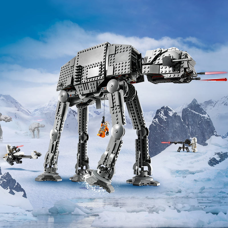 LEGO Star Wars AT-AT 75288 Building Kit, Fun Building Toy Playset for Kids to Role-Play Exciting Missions in the Star Wars Universe and Recreate Classic Star Wars Trilogy Scenes (1,267 Pieces)