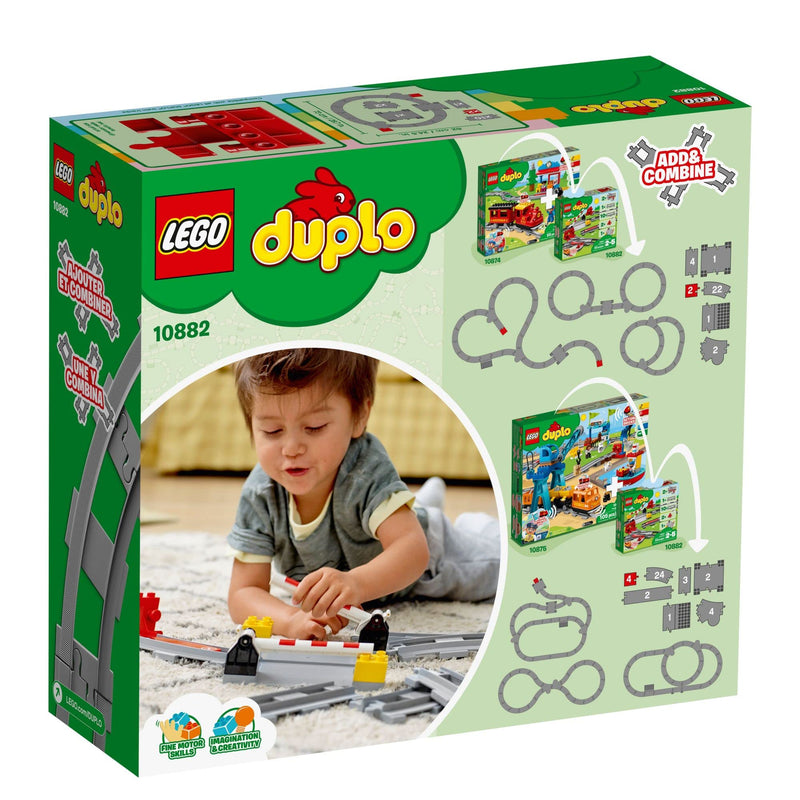 LEGO DUPLO 10882 Railway Rail Extension Kit (23 Pieces) 2018