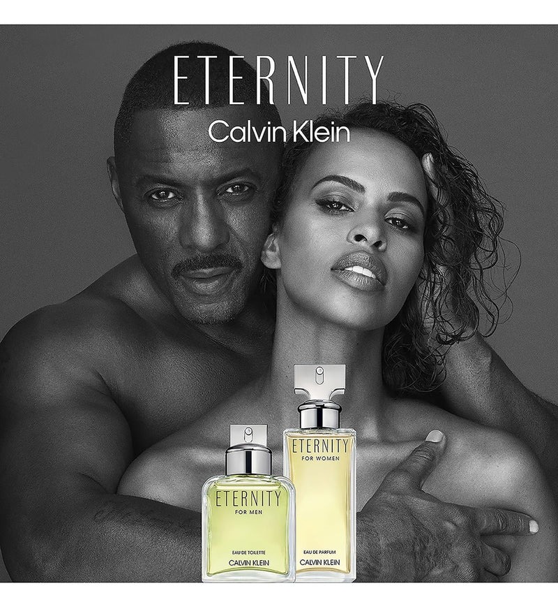 CALVIN KLEIN Eternity - Eau de Parfum for Women - Floral Fragrance With Notes Of Bergamot, White Lily, White Rose, Carnation, Violet, Sandalwood, Amber, Musk - High Longevity - Spray 3.3oz