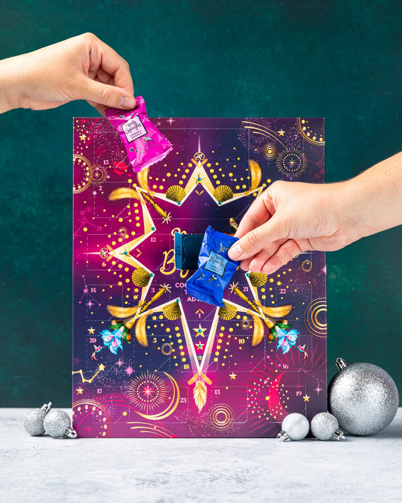 Monty Bojangles Enchanting Winter Nights Advent Calendar 2024 Chocolate Truffles (235g), Gifts For Chocolate Lovers With Delicious Truffles, Luxury Christmas Advent Calendar - Gift Guide