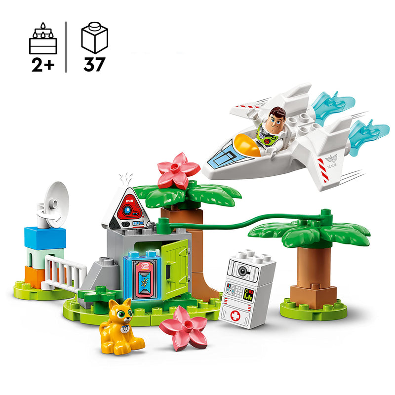 LEGO DUPLO 10962 Disney And Pixar Buzz Lightyearâ€™s Planetary Mission, Space Toys Toddlers, Boys & Girls 2 Plus Years Old With Spaceship & Robot Figure