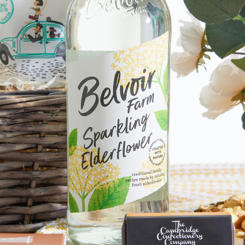 Alcohol Free Hamper Basket - Food and Drink Gift Hampers - Non Alcoholic Gift Basket Hampers - Sharing Hampers