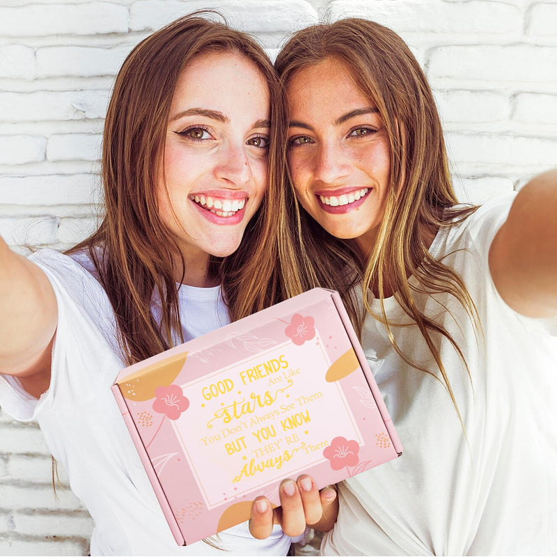 Bath Sets Friendship Gifts for Women Best Friends, Unique Skin Care Pamper Hampers Kit Pamper Gifts Self Care Package for Friend, Relaxation Birthday Gifts Ideas for Women Best Friends Sister Bestie