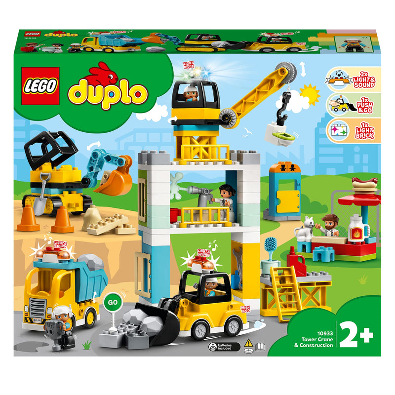 LEGO 10933 DUPLO Town Tower Crane & Construction