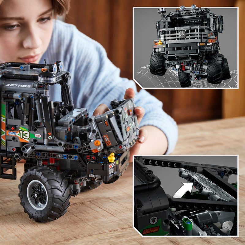 LEGO 42129 Technic 4x4 Mercedes-Benz Zetros Trial Truck ToyRC CarApp-controlled Motor Vehicles Series