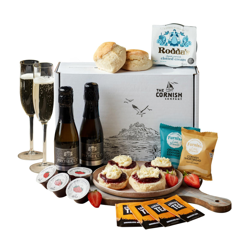 The Prosecco Afternoon Tea for Women - Gift for Her | Unique Birthday Presents for Ladies - Suitable for Birthdays, Anniversaries, Easter, Valentine's Day, Christmas - Gift Guide