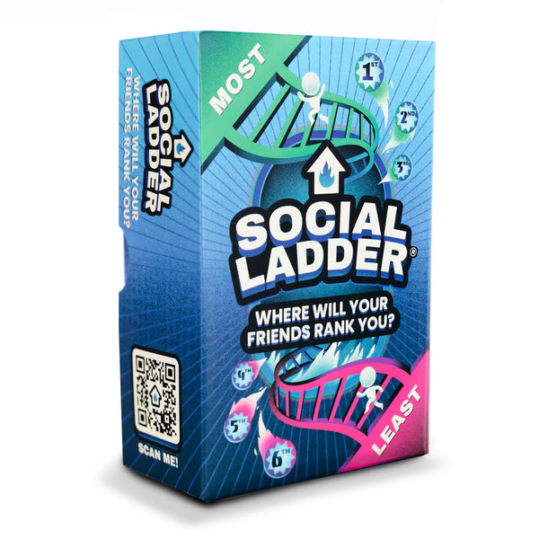 The Sidemen SOCIAL LADDER Card Game | The Funniest Rating Party Card Game | By The Sidemen | Rank Your Friends Most to Least and Best to Worst | Where Will You Rank? For Adults and Teens 16+