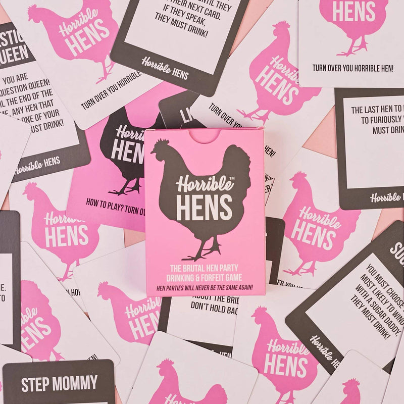 Horrible Hens - Hen Party Game - The Ultimate Forfeit Dare Challenge Hen Doo Game