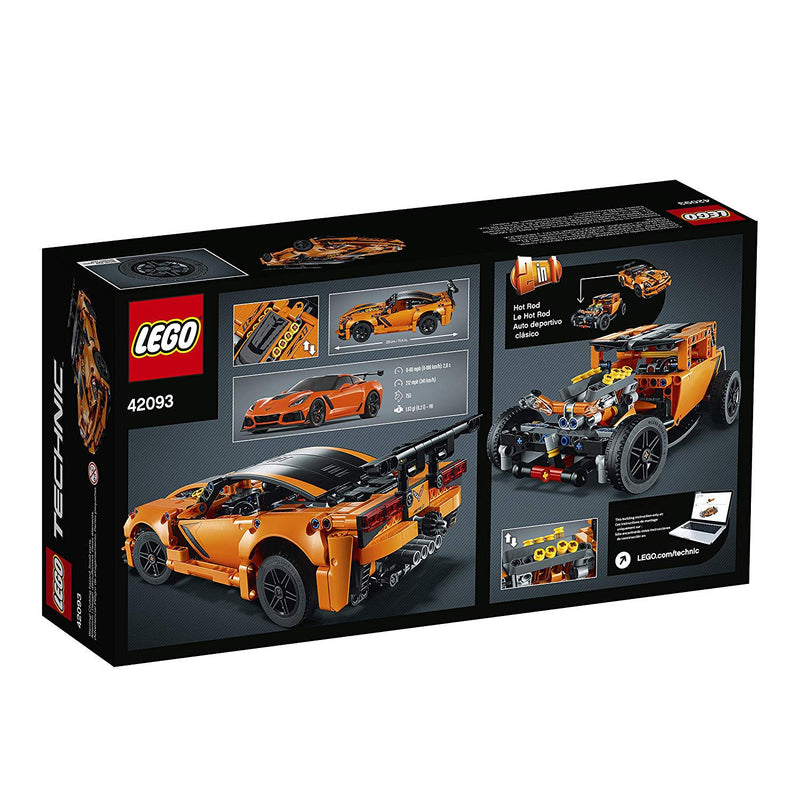 LEGO Technic Chevrolet Corvette ZR1 Supercar 42093 Bauset, Neu 2019 (579 Teile)