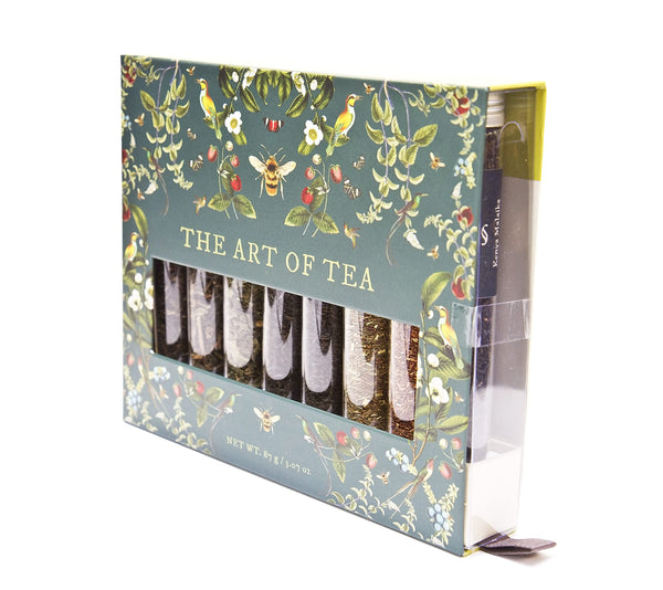 eat.art Art of Tea Selection Box – Tea Gift Set - 8 Speciality Trending Tea Blends – Premium Afternoon Tea Treat for Women And Men – Luxury Gift For Those Feel Good Moments - Gift Guide