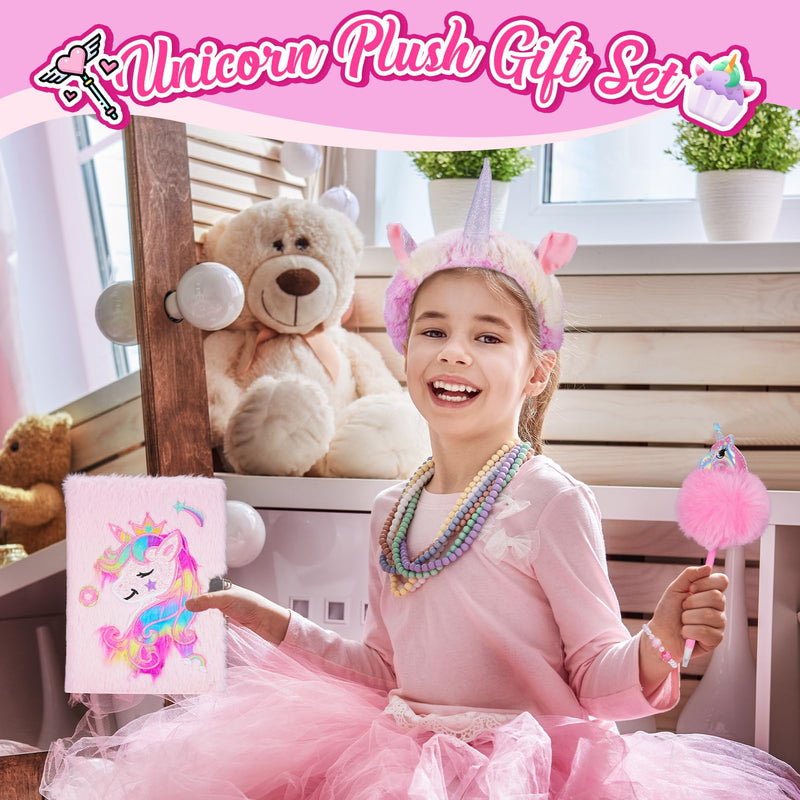 HappyKidsClub Unicorn Gifts for Girls, Birthday Gifts for Girls Toys Age 3-12 Year Old Girls Gifts for 4-12 Year Olds Girls Birthday Presents Toys for 3-14 Year Old Girls Christmas Xmas Gifts for Kids - Gift Guide