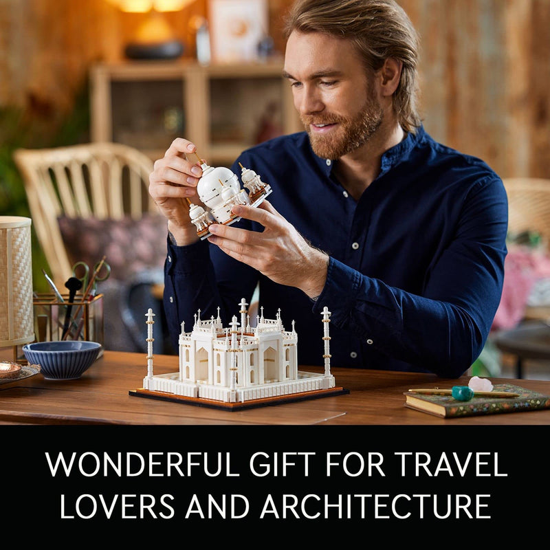 LEGO Architecture Taj Mahal (20156) Building Toy; Engaging Building Project for Adults; New 2021 (2022 Pieces), Multicolor, One Size, 6333039