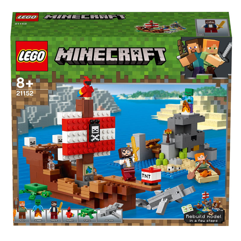 LEGO 21152 Minecraft The Pirate Ship Adventure