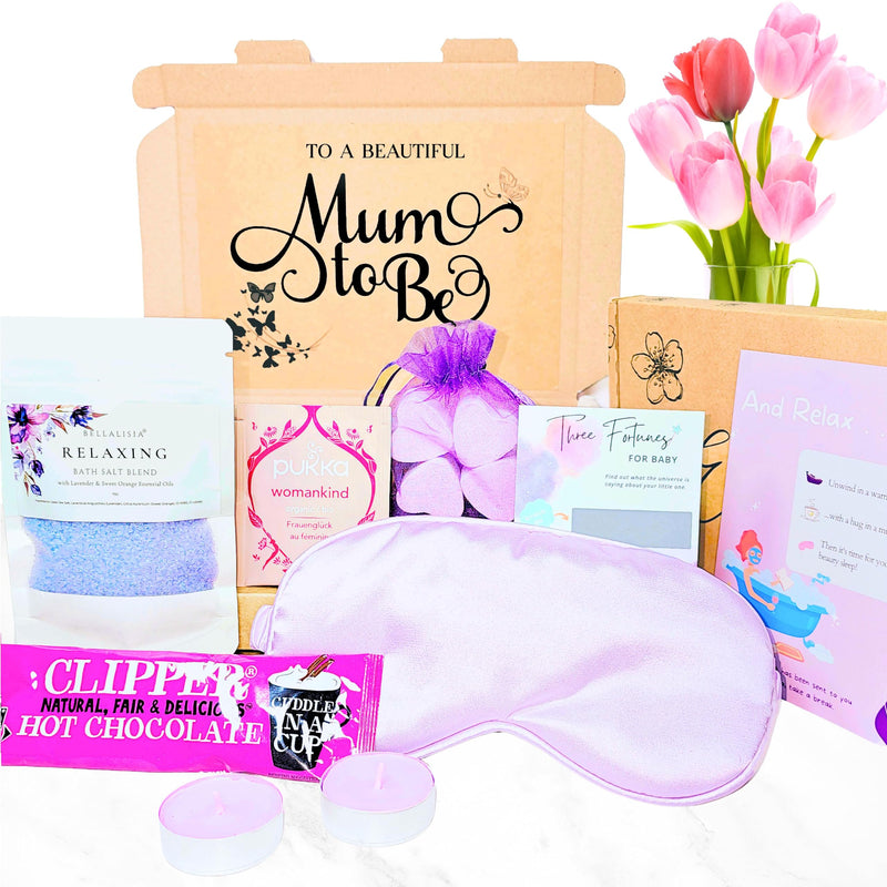 Bellalisia Mum To Be Gifts, Relaxing New Mum Pamper Kit, Ideal Baby Shower Gifts for Mum. Pregnancy Hamper Essentials, Pamper Presents for First Time Mummy, Mothers Self Care Bath Spa Box Set.