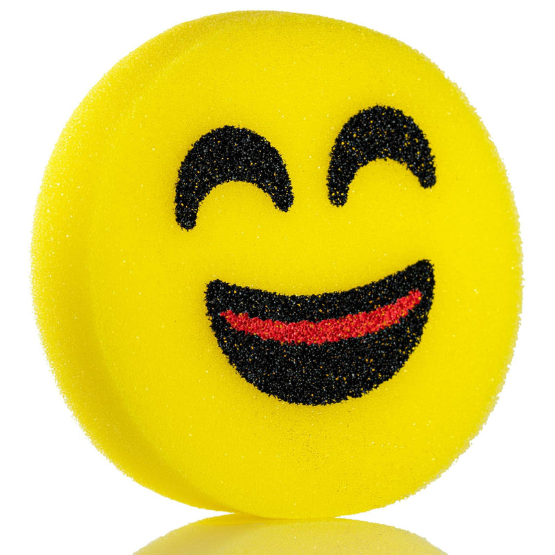 Gifton - Icon Face Shape Sponge for Bathing Bath Time Toy Funny Cute Shower Kids Sponge Bath Novelty for Soft Skin - Gift for Boys Girls Men Women Toddler Birthday Present Christmas Stocking Filler - Gift Guide