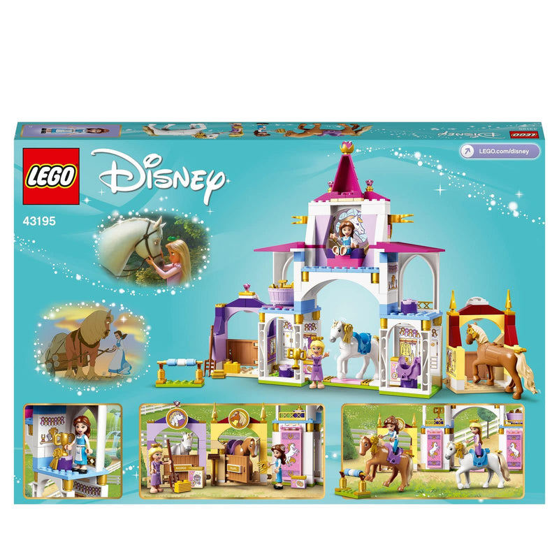 LEGO 43195 Disney Princess Belle and Rapunzel's Royal Stables