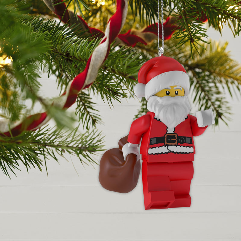 Hallmark Jolly Santa LEGO Keepsake Ornament, LEGO Tree Decoration, Resin Hanging Ornament, Christmas Hanging Ornament, Gifts for Christmas - Gift Guide