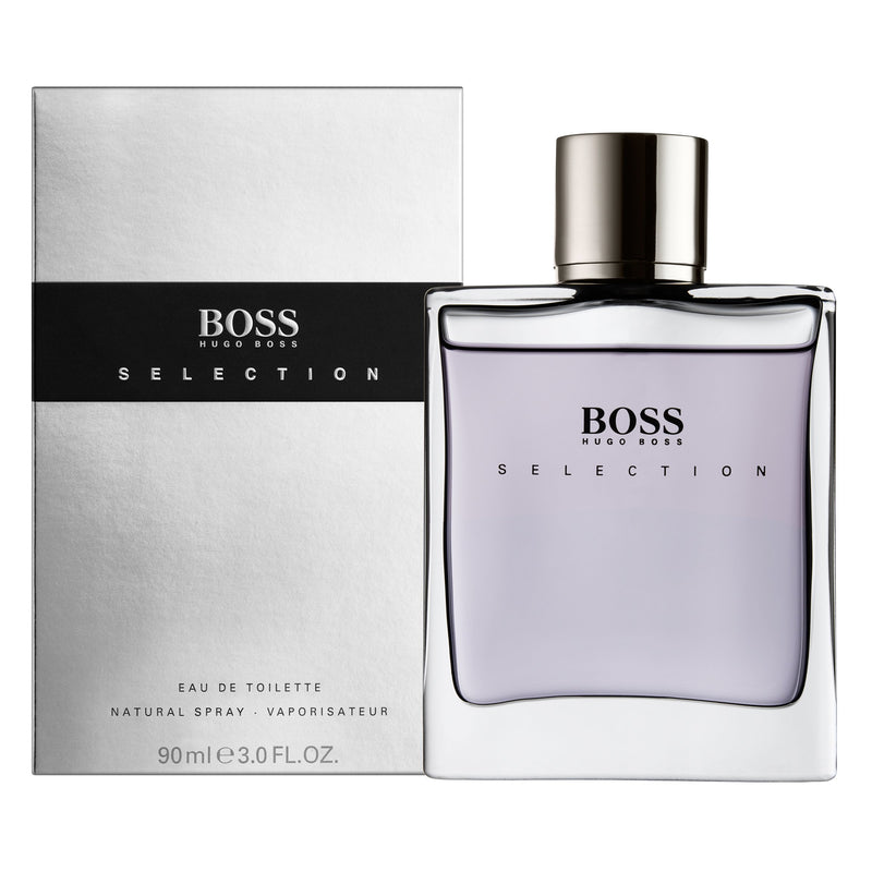 BOSS Selection - Eau de Toilette For Him - Aromatic Fougere Fragrance With Notes Of Fresh Green Accord, Petitgrain, Cedarwood - Medium Longevity - 100ml