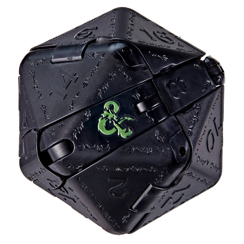 Dungeons & Dragons Honor Among Thieves D&D Dicelings Black Dragon Rakor Collectible D&D Monster Dice Converting Giant d20 Action Figures Role Playing Dice