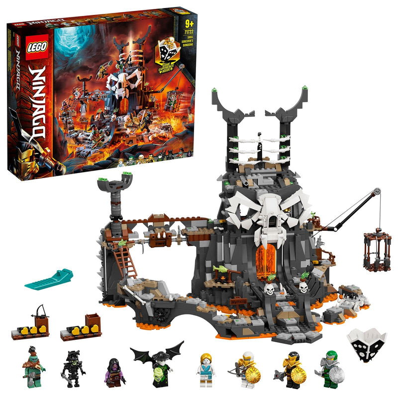 LEGO 71722 Ninjago Skull Sorcerer's Dungeons