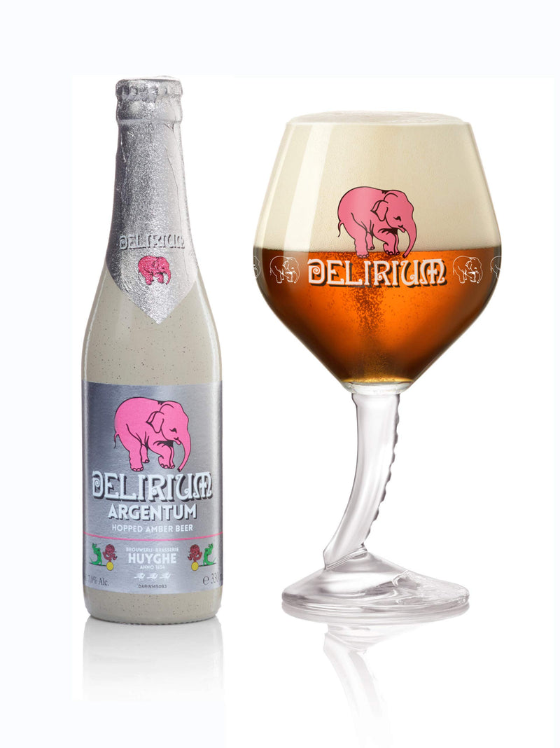 Delirium Discovery Belgian Strong Beer Gift Set with Official Branded Glass (4x330ml) - Premium Selection Beer Gifts For Men For Her Christmas Birthdays Father's Day Valentines Beers and Lagers Offers - Gift Guide