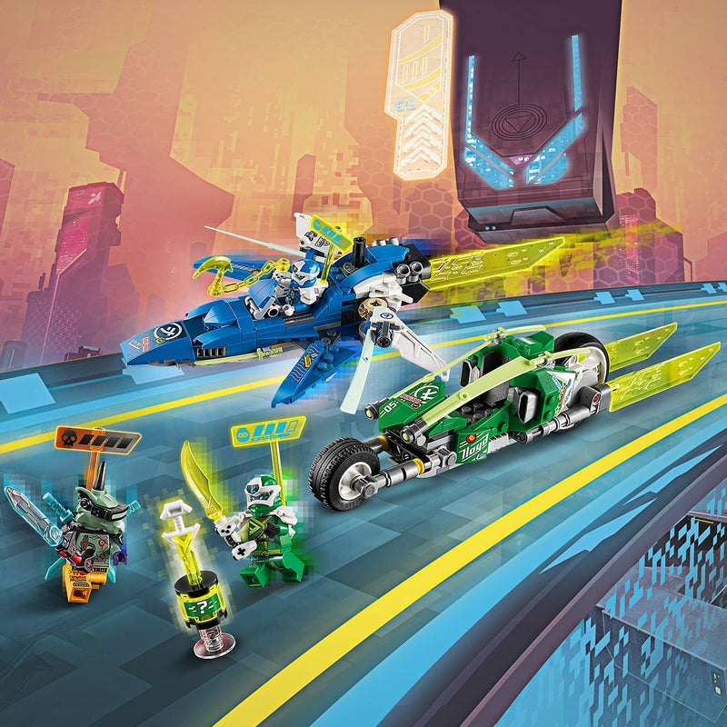 LEGO 71709 Ninjago Jay and Lloyd's Velocity Racers