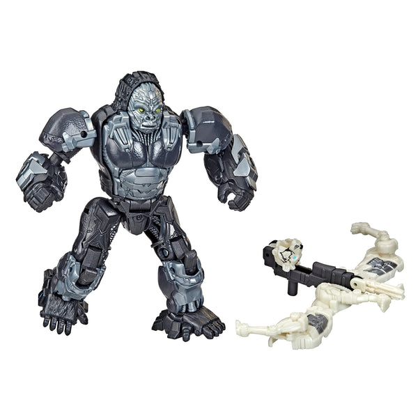 Transformers: Rise of the Beasts Film Beast Alliance Beast Weaponizers 2-Pack Optimus Primal Toy, 6 and Up, 12.5 cm