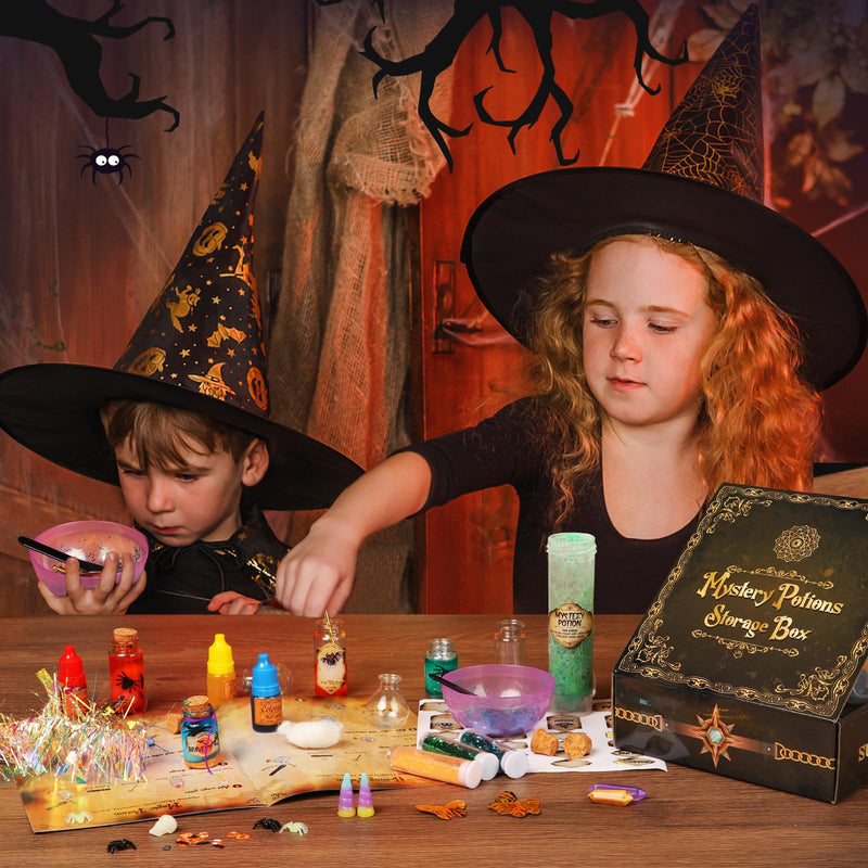 DECOHOME Mystery Potions Kit for Kids, 20 Magic Mix Wizard Potion Bottles, Craft Toys Creative Christmas Birthday Gifts for Boys & Girls Age 6 7 8 9 10+ - Gift Guide