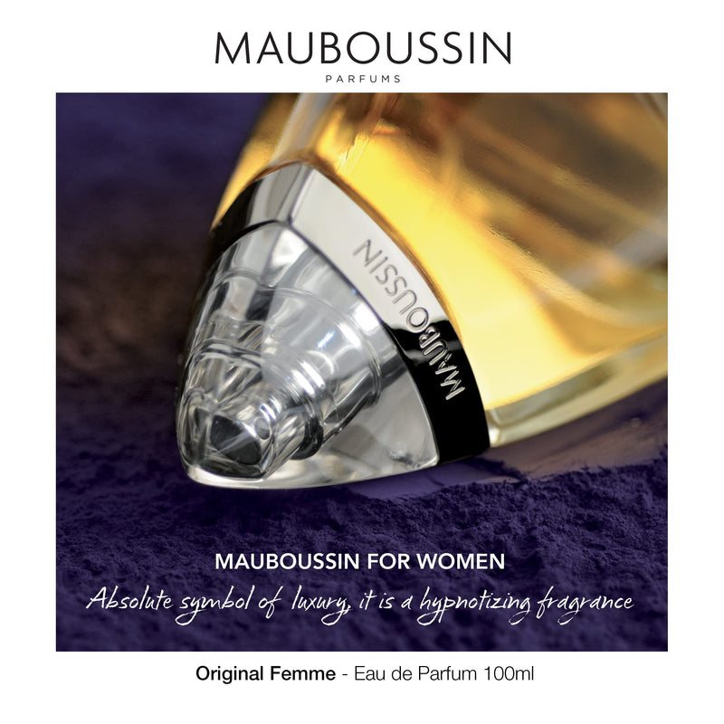 Mauboussin - Original Femme 100ml (3.3 Fl Oz) - Eau de Parfum for Women - Oriental & Fruity Scents