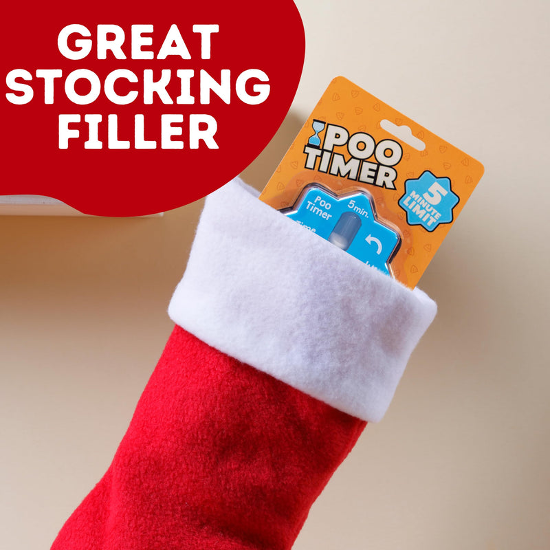 Boxer Gifts Poo Timer - Funny Gifts For Men - Joke Dad Boyfriend Husband Presents - Novelty Stocking Fillers For Him, Blue - Gift Guide