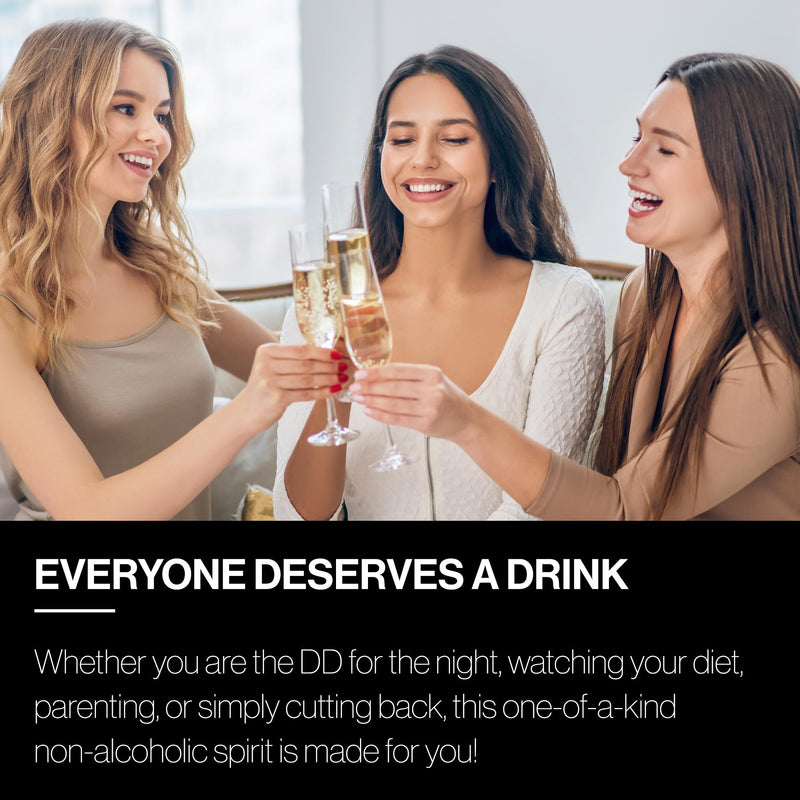 Oddbird Blancs De Blanc │ 100% Sparkling Chardonnay Wine │ Non-Alcoholic │ 0% │ 750ml