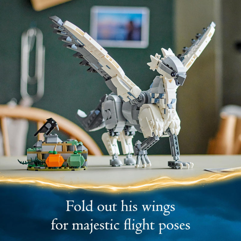 LEGO Harry Potter Buckbeak, Hippogriff Toy, Magical Creature Figure, Collectible, Creative Kids’ Bedroom Decoration, Wizarding World Gift Idea for 9 Plus Year Old Boys, Girls and Fans 76427