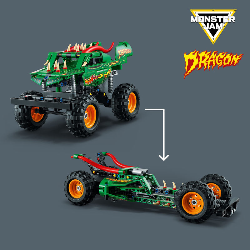 LEGO Technic 42149 Monster Jam™ Dragon™ Age 7+ 217pcs