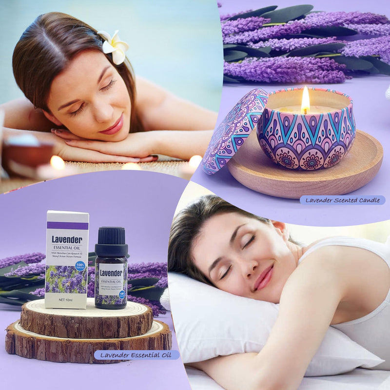 Bath Set Pamper Gifts For Women, Birthday Gifts For Her, Lavender Skin Care Gifts Ideas For Mum, Best Friend, Sister, Relaxation SPA Ladies Self Care Hampers, Female Anniversary Birthday Presents - Gift Guide