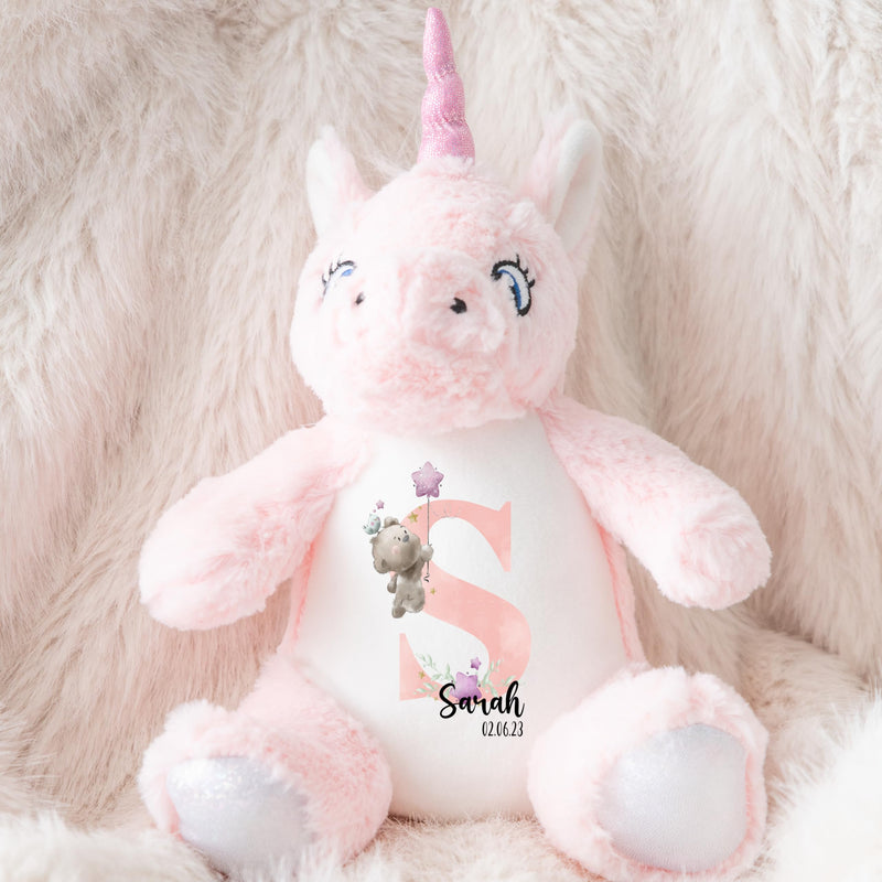 Crafted Memories - Personalised Bunny Rabbit | Customisable Teddy for Kids | Christening Keepsake for Girls & Boys | Godchild & Goddaughter Present | 26-34cm, Grey or White - Gift Guide