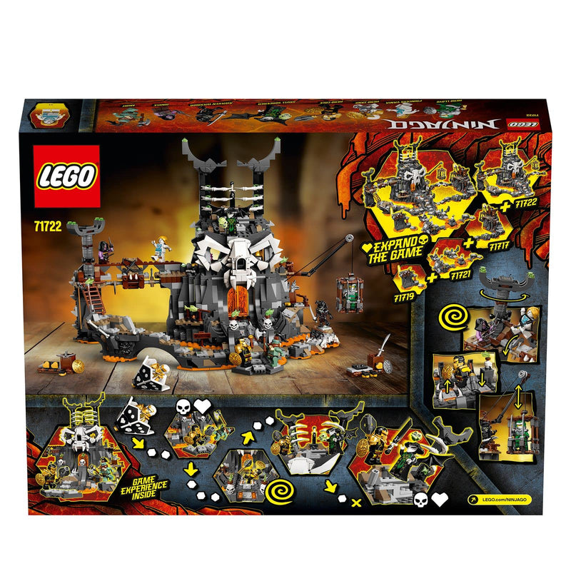 LEGO 71722 Ninjago Skull Sorcerer's Dungeons